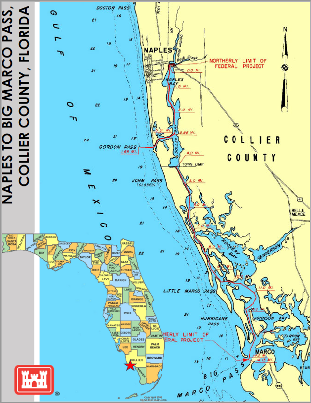 Naples to Big Marco Pass Operations and Maintenance project map Naples to Big Marco Pass Operations and Maintenance project map